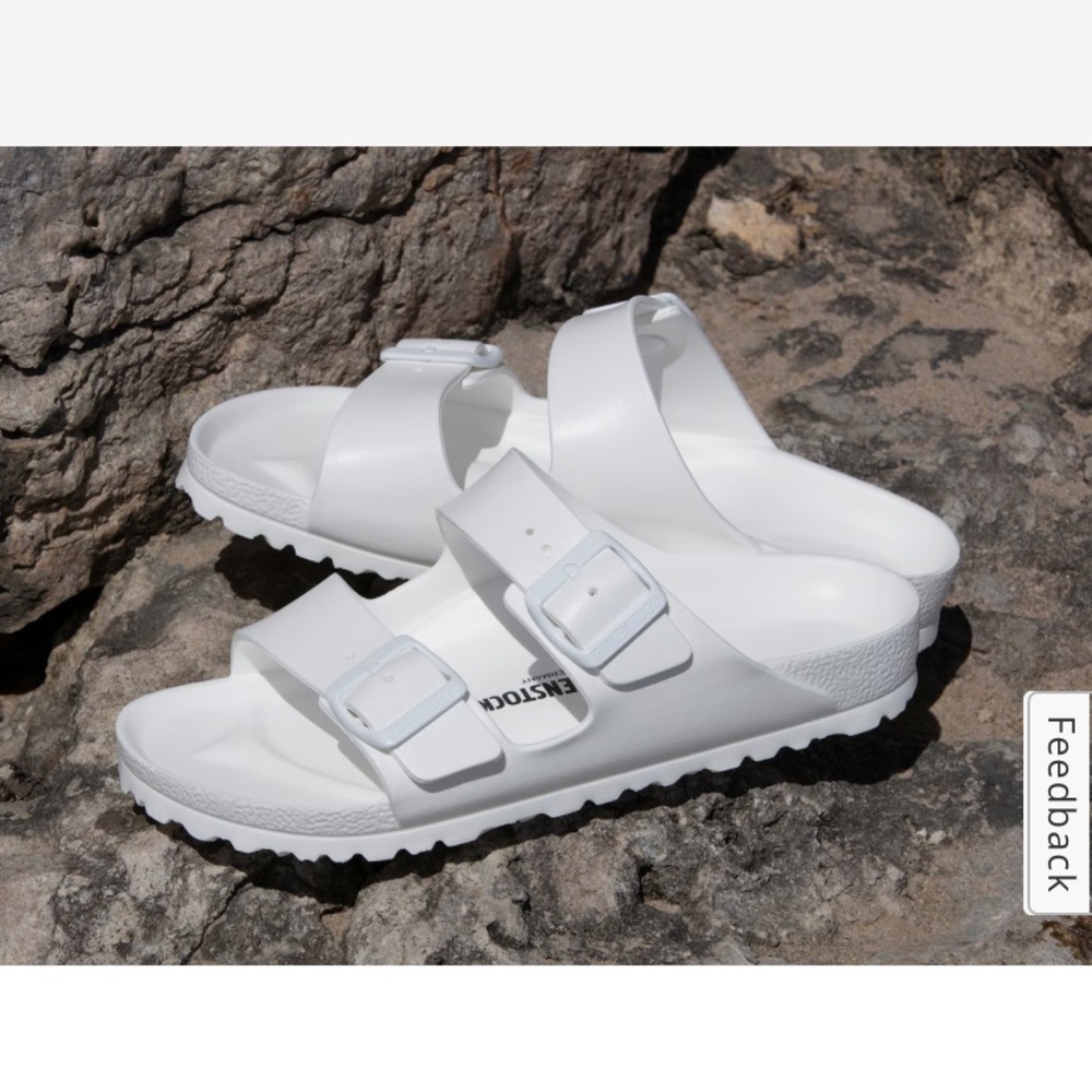 Birkenstock Arizona, white, size 40